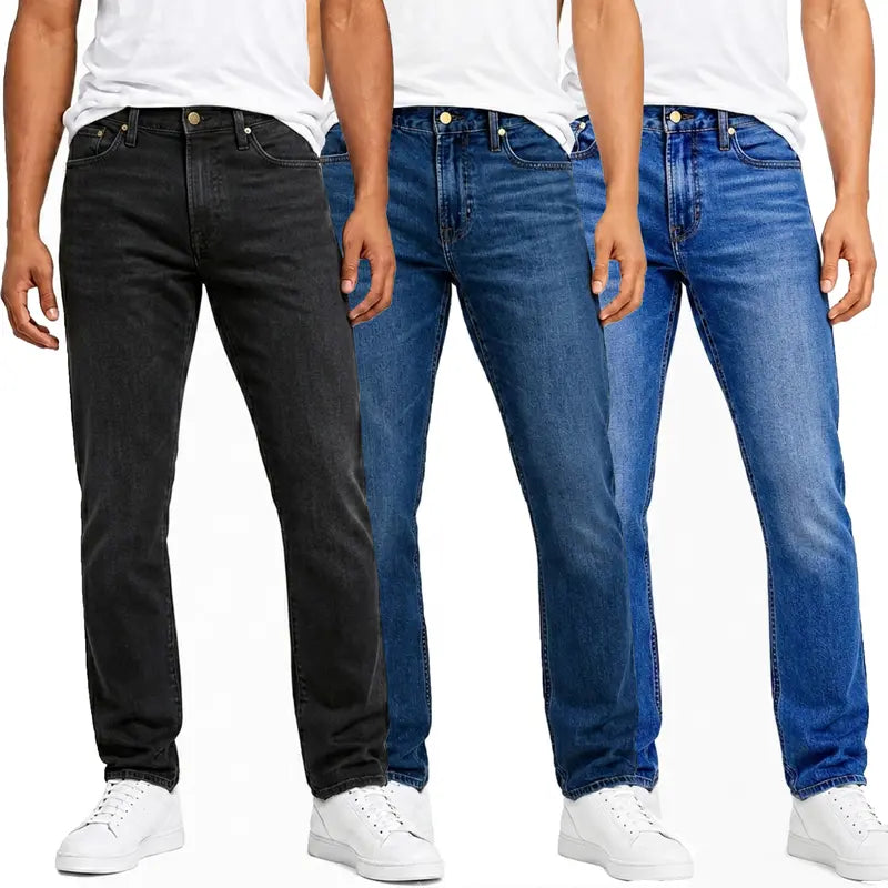 Herren Stretch Jeans Kombination
